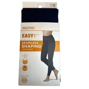 Warner's Women's Seamless Shaping Leggings Denim Heather - S/M